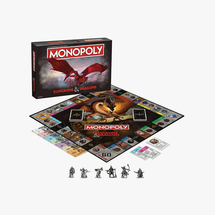 Monopoly Dungeons & Dragons Edition Board Game. Rare and hard to find!