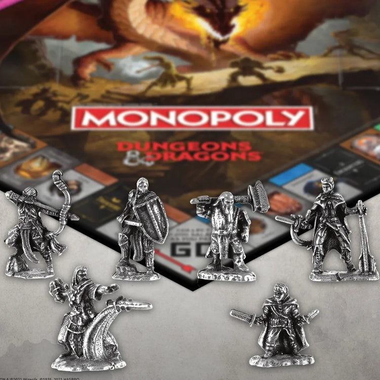 Monopoly Dungeons & Dragons Edition Board Game. Rare and hard to find!