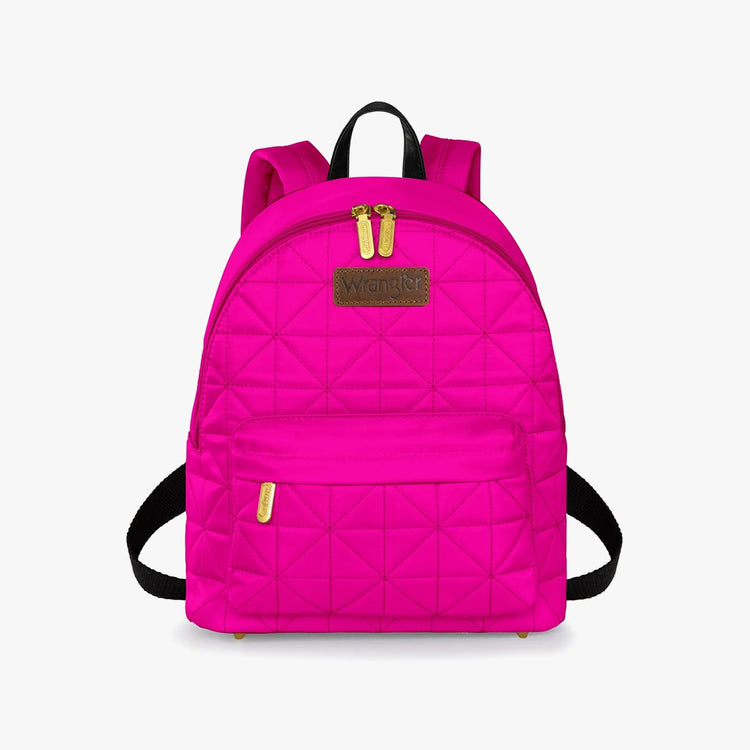 Montana West × Wrangler Backpack Purse for Women Quilted Backpack for Casual Travel Trip.