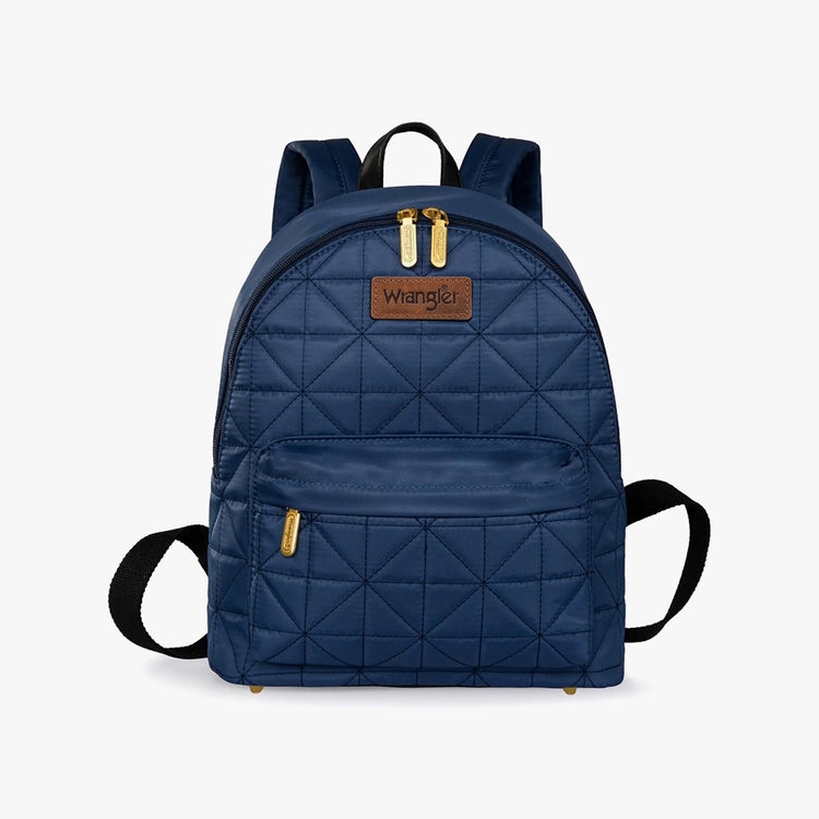 Montana West × Wrangler Backpack Purse for Women Quilted Backpack for Casual Travel Trip.