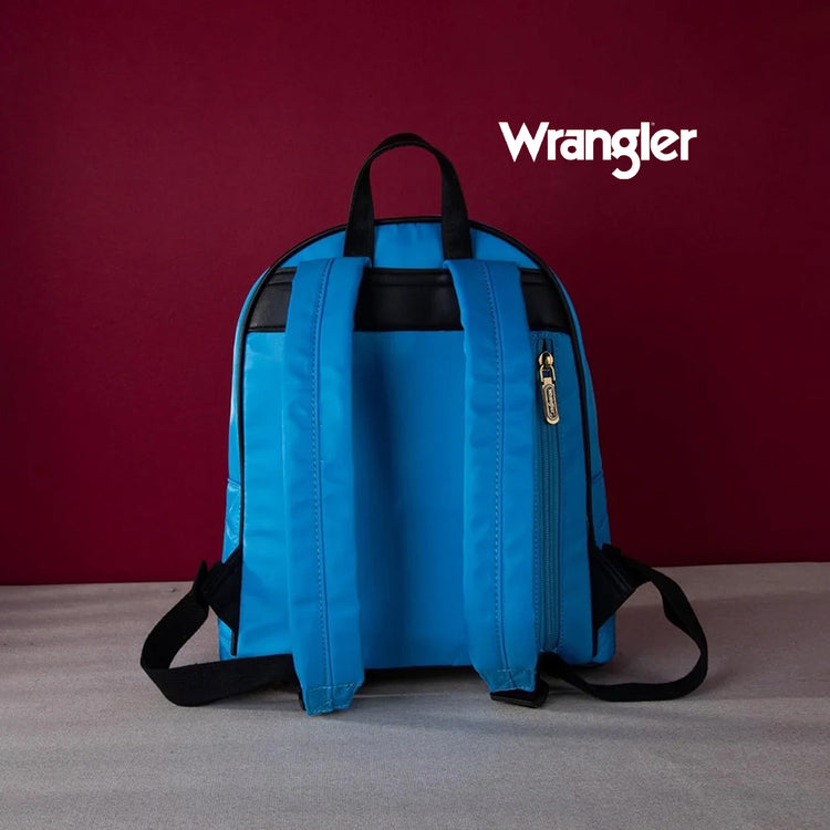 Montana West × Wrangler Backpack Purse for Women Quilted Backpack for Casual Travel Trip.