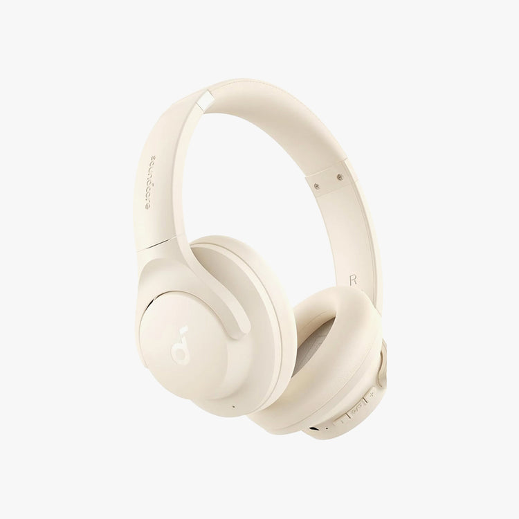 Soundcore by Anker Q20i Hybrid Active Noise Cancelling Headphones, Wireless Over-Ear Bluetooth, 40H Long ANC Playtime, Hi-Res Audio, Big Bass, Customize via an App, Transparency Mode