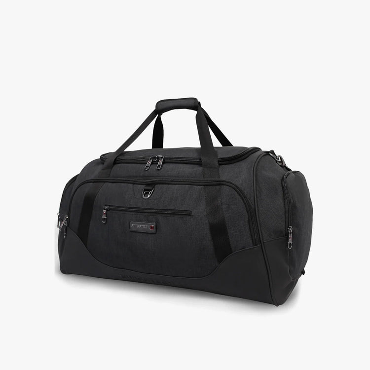 SwissTech Gray Excursion 28" Travel Duffel 13.5Hx28Wx15"D (Walmart Exclusive). Free pair of NFL or NCAA socks with the purchase of this travel duffle. Go to NFL or NCAA categories and put what team you want in the notes field of the order!