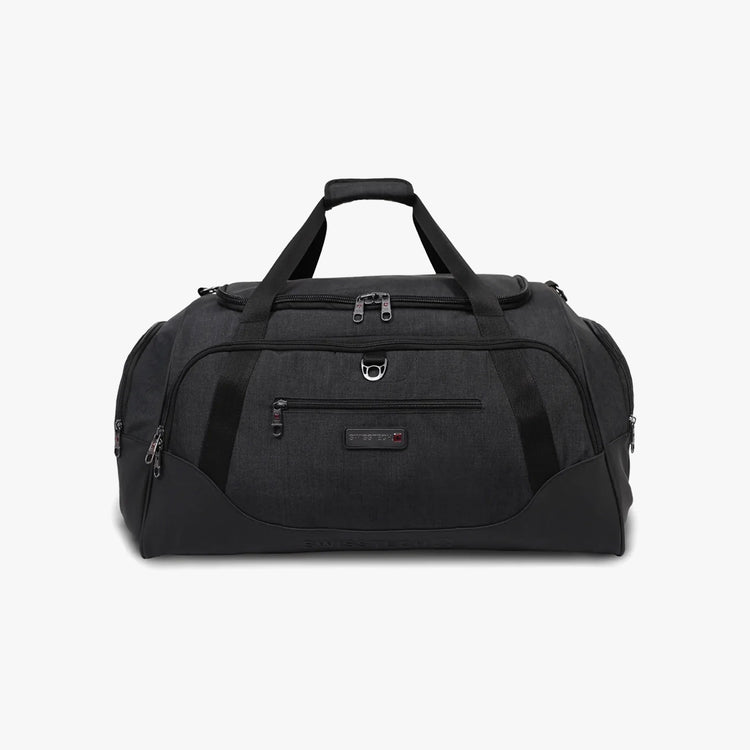 SwissTech Gray Excursion 28" Travel Duffel 13.5Hx28Wx15"D (Walmart Exclusive). Free pair of NFL or NCAA socks with the purchase of this travel duffle. Go to NFL or NCAA categories and put what team you want in the notes field of the order!