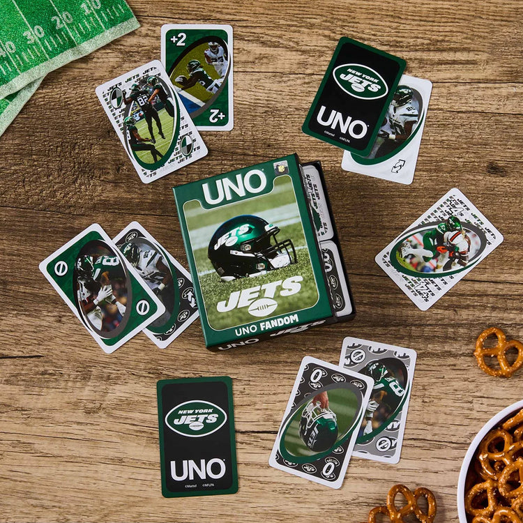 UNO Fandom NFL New York Jets Game Deck.