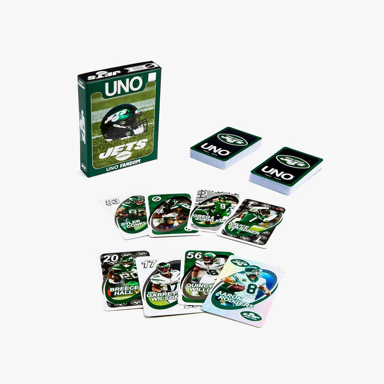 UNO Fandom NFL New York Jets Game Deck.