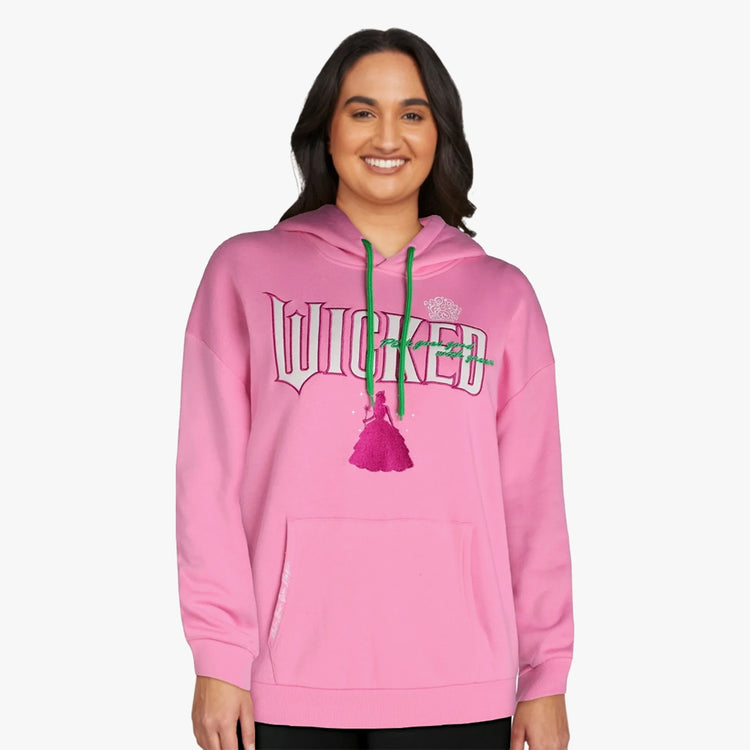 Wicked Graphic Glinda Hoodie, Women's, Sizes M and L.