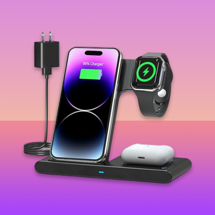 Wireless Charger iPhone Charging Station: 3 in 1