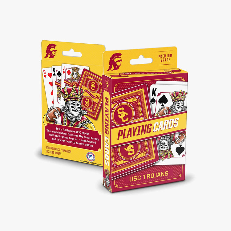 YouTheFan NCAA USC Trojans Classic Series Playing Cards.