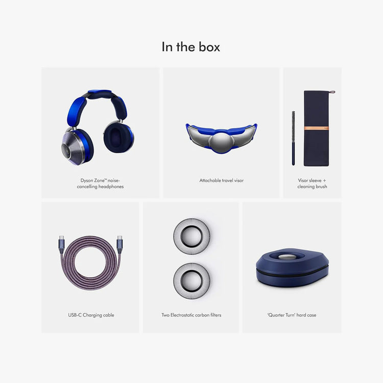 Dyson Zone™ noise-cancelling headphones. These are the next big trend in headphones.