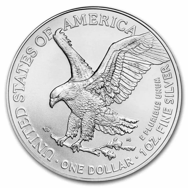 2024 1 ounce Silver Eagle Coin w/ Walking Liberty design