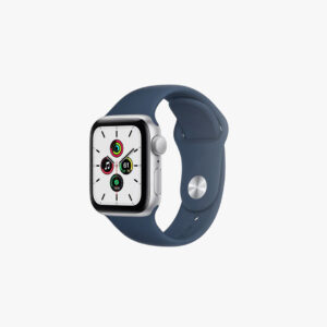 Apple Watch SE GPS (1st generation) 40mmSilver Aluminum Case with Abyss Blue Sport.
