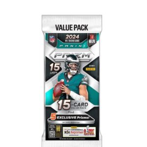 2024 Panini NFL Prizm Football Trading Card Value Pack