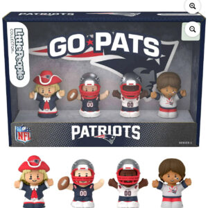 Fisher-Price Little People New England Patriots Four-Piece NFL Collector Set