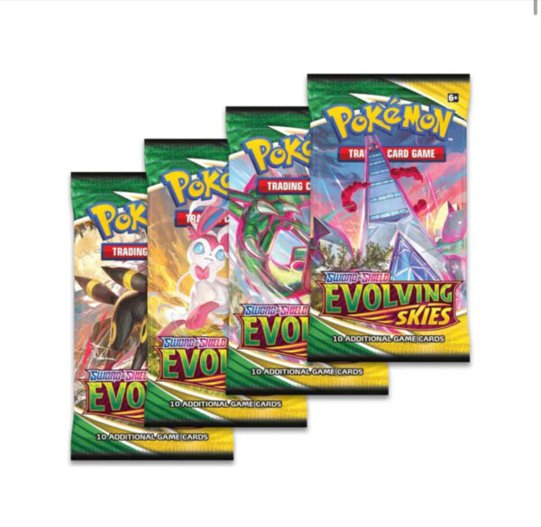 Pokemon TCG: Sword & Shield Evolving Skies Booster Pack (10 Cards)