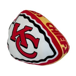 Logo Brands NFL XL Puff Pillow. Kansas City Chiefs