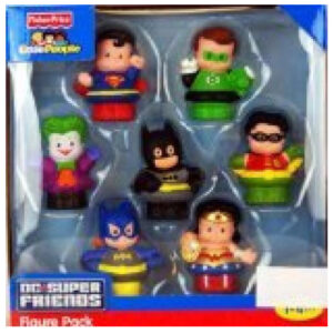 Little People Fisher Price DC Super Friends Exclusive Figure Pack of 7