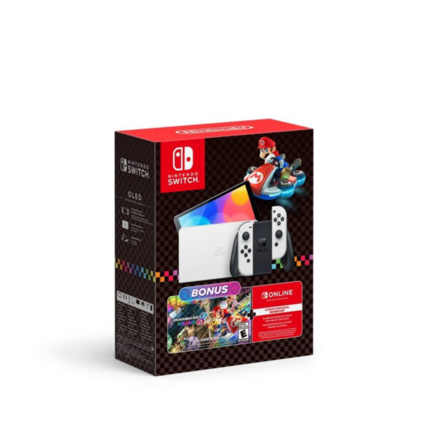 Nintendo Switch OLED Model: Mario Kart 8Deluxe Bundle