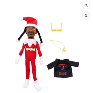 Snoop Dogg Snoop on The Stoop 12” Christmas Red Plush Figurine.