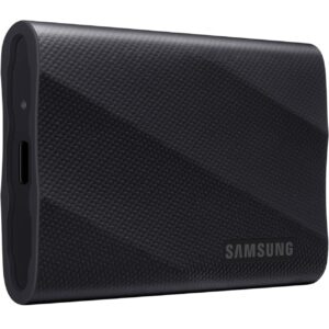 SAMSUNG T9 Portable SSD 4TB, USB 3.2 Gen 2x2 External Solid State Drive, Seq. Read Speeds Up to 2,000MB/s for Gaming, Students and Professionals,MU-PG4T0B/AM, Black (Pack of 1)