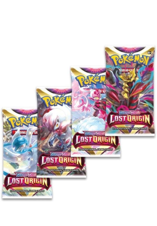 Pokemon Sword & Shield Lost Origin | Booster PacksRADING CA. These come in 3 Packs.