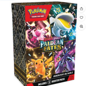 Pokemon Trading Card Games SV4.5 Paldean Fates Booster Bundle.