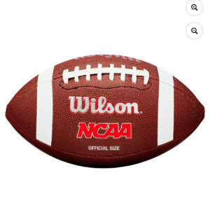 Wilson NCAA Red Zone Composite Football, Official Size (Ages 14 and up)