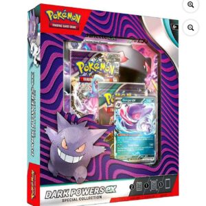Pokemon Dark Powers EX Special Collection (5 Booster Packs, 3 Promo Cards & More)