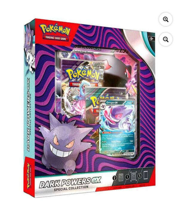 Pokemon Dark Powers EX Special Collection (5 Booster Packs, 3 Promo Cards & More)