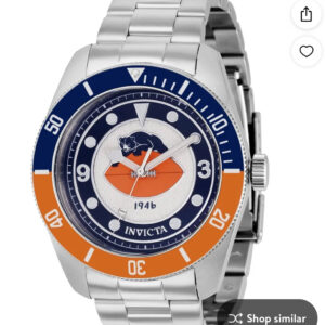 Invicta NFL Chicago Bears Quartz Silver Dial Men's Watch 37236.