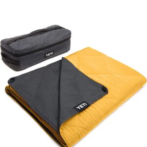 YETI Lowlands Blanket, Multi-Use Blanket with Travel Bag, Alpine Yellow