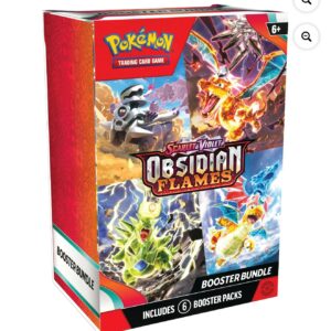 Pokemon Trading Card Games SV3 Obsidian Flames Booster Bundle.