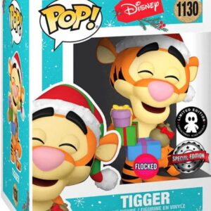 Funko Pop! Disney: Holiday 2021 - Tigger (Flocked), Amazon Exclusive