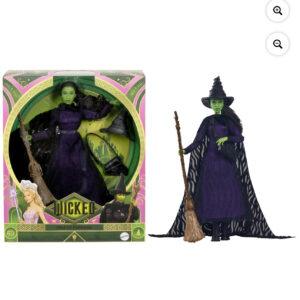 Universal Pictures’ Wicked Deluxe Elphaba Fashion Doll & Accessories with Braided Hair & Possibility. This is the error wicked.com