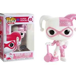 Funko Pop Heroes: DC Super Heroes - Harley Quinn Pink Diamond Glitter Collectible Figure, Multicolor
