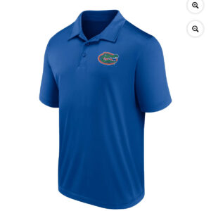 Men's Fanatics Branded Royal Florida Gators Logo Polo. Size L