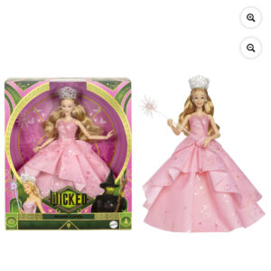 Universal Pictures' Wicked Deluxe Glinda Fashion Doll & Accessories with Removable Outfit. This is the error Wicked.com