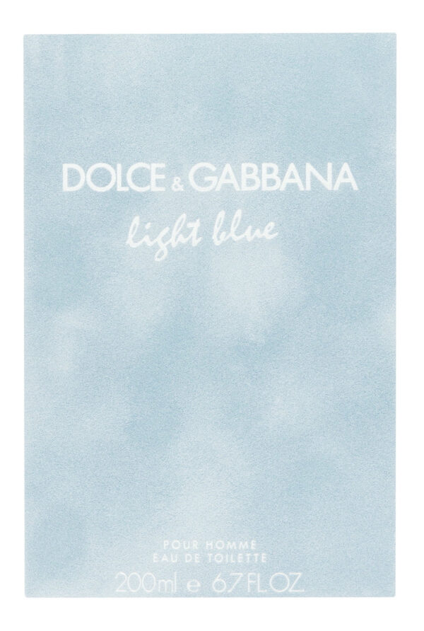 Dolce & Gabbana Light Blue Pour Homme Eau De Toilette Spray, Cologne for Men, 6.7 oz - Image 2