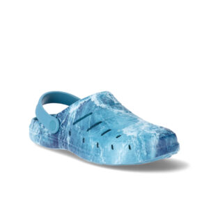 Rugged Shark Men's Shark Week Clog Sandals with Molded Footbed, Sizes 10