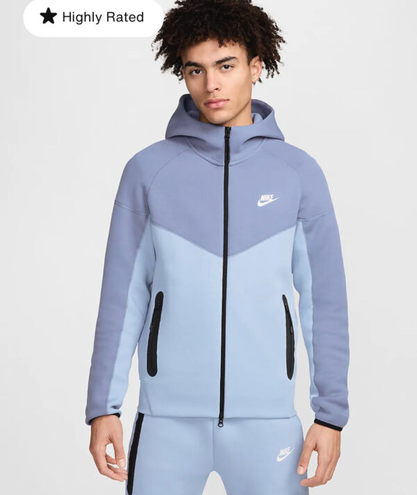 Nike Sportswear Tech Fleece WindrunnerMen's Full-Zip Hoodie. Size L