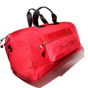 Tommy Hilfiger Mens Sean Canvas Gym Duffle Bag