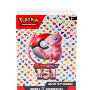 Pokemon Trading Card Games Scarlet & Violet 3.5 -151 Booster Bundle with 6 Booster Card Packs.