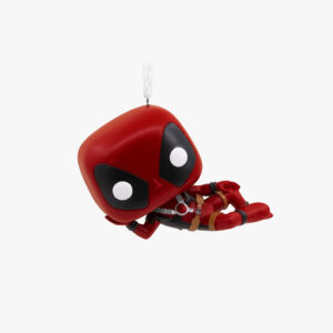 Hallmark Marvel Deadpool Laying Down Funko POP Christmas Ornament
