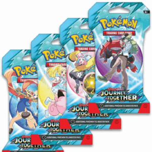 Pokemon SV9 Scarlet and Violet Journey Together Booster Pack. These are sold in a 3 pack set. As other packs are 3 for $25.00