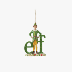 Jim Shores Buddy Elf Word H/O. Christmas Ornament