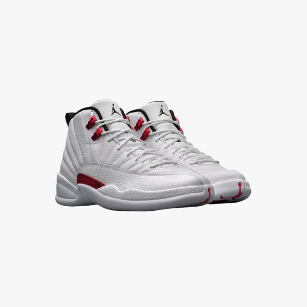 Nike Air Jordan 12 Retro Size 10.5 CT8013-106 White Red Twist