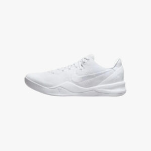 Nike Mens KOBE VIII PROTRO White/White-White Cross Trainer Shoes-FJ9364 100-Size 10.5