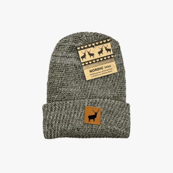 Nordic Bliss Cuffed Knit Beanie Hats In Assorted Colors - Winter Beanie Hats. Assorted colors.