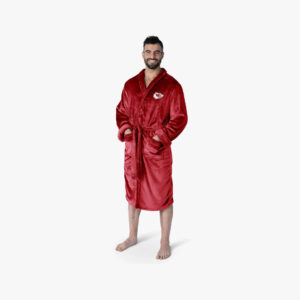 Northwest unisex Silk Touch Bath Robe. NFL Kansas City Chiefs
