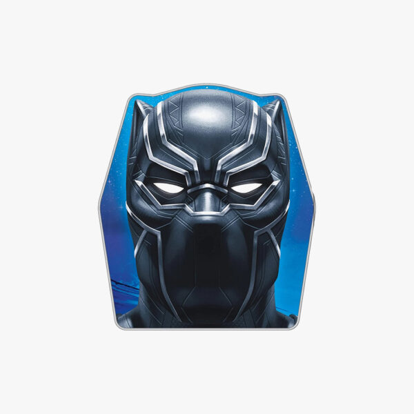 PEZ Black Panther Gift Set - Includes 4 Dispensers (Black Panther, Shuri, Purple Black Panther, and Okoye) + 6 candy refills in collectible tin, Orange,Purple, 1 Count, 13.3 ounces